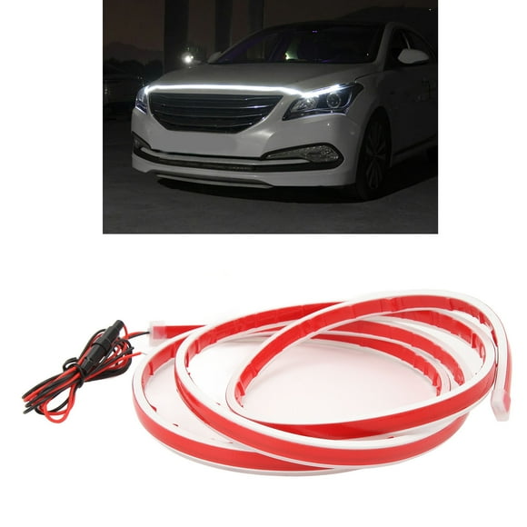 10W Car Hood LED Strip Lights 180cm Length Engine Exterior Decoration Light Bar for Cars SUVs Trucks