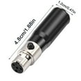 thumbnail image 5 of BQBQERT 4Pin XLR Female 3Pin XLR Male Connector for Reliabled Auditory Equipment Interfacing, 5 of 8