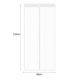thumbnail image 2 of Verano Anti Mosquito Insecto Mosca Cortinas Net Puerta Pantalla (Blanco 80x210cm) Ehuebsd Libre de BPA, 2 of 7
