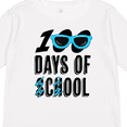 thumbnail image 4 of Inktastic 100 Days of School Cool Sunglasses Design Boys or Girls Long Sleeve Toddler T-Shirt, 4 of 5
