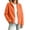 Saffron #03, variant on Womens Full Zip Stand Collar Fleece light jacket Long Sleeve Warm Casual Coat With Side Pockets for Fall Winter Hiking Athletic Wear