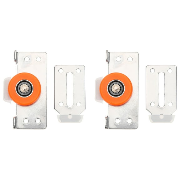 AntiGuyue Patio Door Rollers Metal Roller Smooth Movement 2 Sets