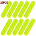 thumbnail image 1 of SNNROO 10-60pcs  Universal Reflective Car Stickers for Safety  Motorcycle Helmet  Car Parts  All-Weather Visibility, 1 of 7