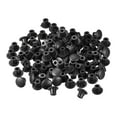 thumbnail image 1 of Tornillos Agujeros Tapones, 8mm(5/16) Diámetro PP Encajar en Estante Botón Al Ras Tipo Tapas para Muebles Gabinete Armario, Negro 120uds, 1 of 5