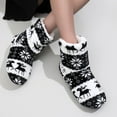 thumbnail image 5 of Christmas Slippers House Shoes for Women Fluffy Soft Cozy Bedroom Cartoon Plush Cute Slippers for Indoor Outdoor Use, 5 of 8