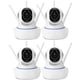 thumbnail image 1 of Cámara de seguridad para el hogar 1080P Cámara de vigilancia inalámbrica WiFi PTZ de 2MP, 1 of 8