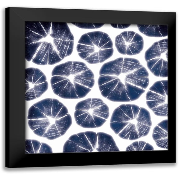 Grey, Jace 12x12 Black Modern Framed Museum Art Print Titled - Blue Wood