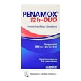 thumbnail image 1 of Penamox 12h-DUO Amoxicilina 600 mg, Ácido Clavulánico 42.9 mg / 5 ml suspensión polvo para 50 ml, 1 of 2