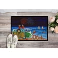 thumbnail image 2 of Corgi Beach Party Bus Fireworks Door Mat, Indoor Rug or Outdoor Welcome Mat 18x2, 2 of 4