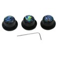 thumbnail image 2 of Guitar Control Knobs Volumn Inlaid Shell Compatible for Electric Guitar / Bass Black, 2 of 8