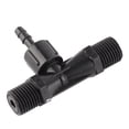 thumbnail image 2 of Inyector De Mezcla De Gas Líquido, Burbujas Finas 1/4 Pulg. Reemplazo De Tubo Venturi De Bajo Consumo De Energía PVDF Para Agricultura Para Generador De Ozono Para Tratamiento De, 2 of 7