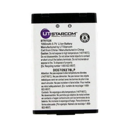 - OEM UTStarcom Standard Battery BTR-7025 CDM-7025 CDM-120 (Bulk Packaging)