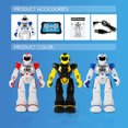 thumbnail image 3 of Blue Programmable Gesture Control Robot Toy With Remote 10.6 Inch Dancing Singing Stem Educational Humanoid Robotics Kit For Kids Interactive Learning Toy, 3 of 7