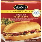 Stouffer's Signature Classics Zesty Italian Toasted Sub, 6 oz