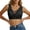 Black, variant on Women's New Sexy Strapless Underwear Women's Thin Model Cup Big Chest Small Thin Gathering Sag No Underwire Bra