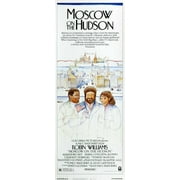 Moscow on the Hudson Poster Movie Insert 14 x 36 In - 36cm x 92cm Robin Williams Maria Conchita Alonso Cleavant Derricks Alejandro Rey Elya Baskin