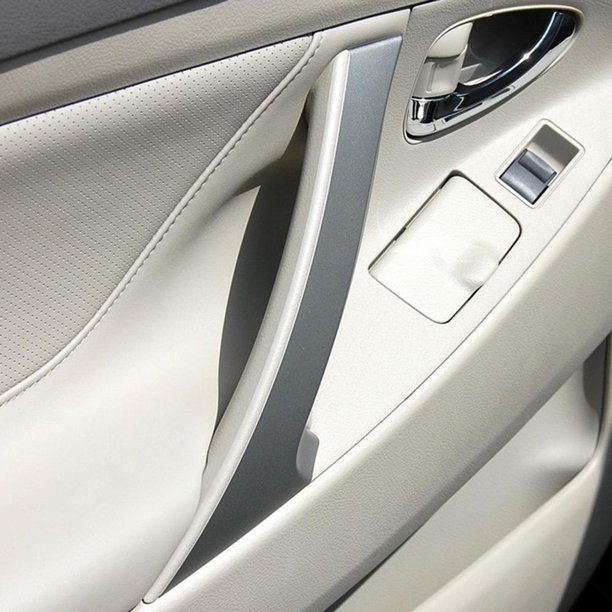 Cubierta del ajuste de la manija del panel de la puerta interior del automóvil para Toyota Camry 2006-2011 Plata