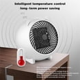 thumbnail image 7 of Clearance Space Heater for Indoor Use, 1500W Fast Electric Portable Ceramic Heaters with Thermostat, 4 Modes, 24H Timer, 70°Oscillating Room Heater with Remote for Office Bedroom Use, 2024 Upgraded, 7 of 7