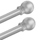 thumbnail image 1 of Varilla de Cortina Authandis Plata para Dormitorio Ajustable de 81 a 122 cm, 1 of 6