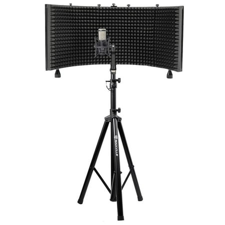 AKG P420 Studio Condenser Recording Podcasting Microphone+Foam Shield+Tripod