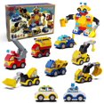 thumbnail image 1 of Klobroz Bloques de Construcción 89 Piezas con Carro, Ladrillos Grandes para Niños de 2-5 Años, 1 of 3