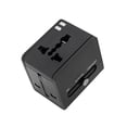 thumbnail image 1 of Universal Worldwide Phone Charger Travel Wall AC Power Plug Adapter All in One with Dual, 1 of 8