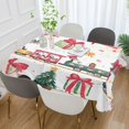 thumbnail image 2 of Yayeee Tablecloths 54" x 54" Rectangle Wrinkle Resistant Party Table Cover, Christmas Penguin, 2 of 8