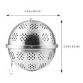 thumbnail image 4 of Shisuyan Stainless Steel Tea Infusers 1Pcs 3.3In Diameter, 4 of 8