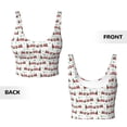 thumbnail image 5 of Lsque Christmas Train Printed Women'S Sports Bra, Compression, Moisture Wicking, High-Impact Sports Bra For Women,Supportive sports bra-Small, 5 of 9