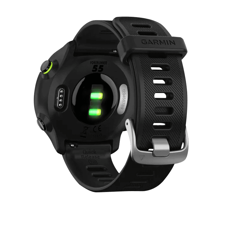 Restored Garmin Forerunner 55, Black Garmin Certified (Refurbished)