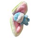 thumbnail image 2 of Plush Key Chain Cute Animal Fruit Zipper Closure Plush Keychain Toy for Handbag Car Type 2, 2 of 4