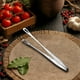 thumbnail image 4 of Pinzas para barbacoa de acero inoxidable | Tenazas para alimentos con borde dentado para asar, hornear, asar bistec, pan | Mecanismo de bloqueo, resistente al calor | 1 Pieza Herramienta de cocina, 4 of 8