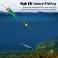 thumbnail image 6 of THKFISH 3/4/5Inch-4Pcs Fishing Float, Popping Cork Trout, Float Rig Weighted, for Fishing Saltwater,Green, 6 of 9
