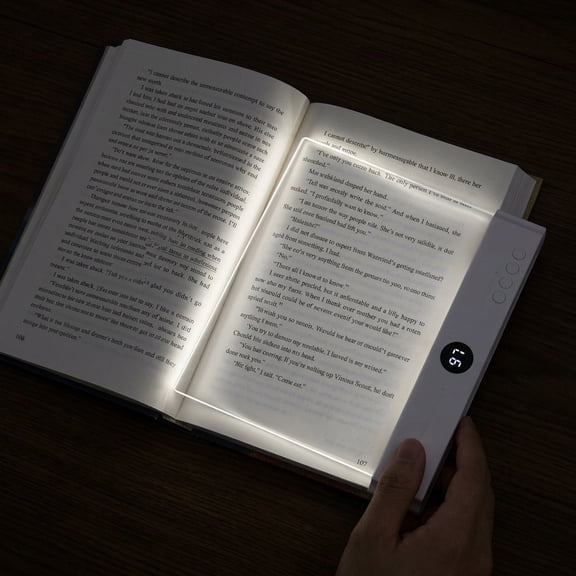 Bedhead reading charging light, LED clip on reading light, automatically adjustable brightness, 35 hour battery life, eye protection night light, suitable for bookworms and travelers,