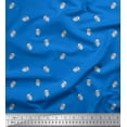 thumbnail image 1 of Soimoi Silk Fabric Star & Astronaut Bear Kids Print Fabric by The Yard 42 Inch Wide, 1 of 1