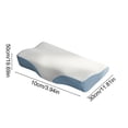 thumbnail image 3 of Orthopedic Memory Foam Pillow with Washable Cover,Wing Shaped Neck Support Pillow for Sleeping,Slow Rebound Cervical Pillow for Pain Relief,Breathable Ergonomic Bed Pillow for Side Back Sleeper, 3 of 6