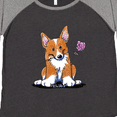 thumbnail image 4 of Inktastic Flower Corgi Women's Plus Size T-Shirt, 4 of 5
