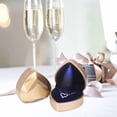 thumbnail image 5 of BToBackyard Velvet Gift Jewelry Boxes For Necklace Bracelet Display Proposal Heart-shaped Engagement Wedding With LED Light Case, 5 of 16