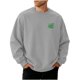 thumbnail image 1 of Ceisia Men's St. Patrick's Day Clover Print Sweatshirt | Relaxed Winter Festive Casual Pullover Gift, 1 of 5