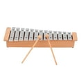 thumbnail image 2 of Piano Portable en Aluminium Xylophone Instrument de Percussion 13 Notes avec Bâtons en Bois, 2 of 7