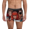 thumbnail image 3 of Lsque Scooby-Doo Pattern Men’s Total Support Pouch Boxer Briefs, X-Temp Cooling, Moisture-Wicking Underwear, Regular, Long-leg and Trunk-X-Large, 3 of 7
