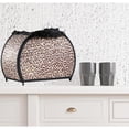 thumbnail image 6 of 12" Brown and White Funky Leopard Pattern Novelty Table Lamp, 6 of 7