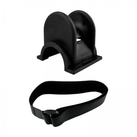 colaxi 2xFishing Rod Holder Small Pole Rest Clamp on for Saltwater Rowing Sea Fishing Black