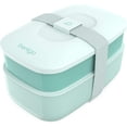 thumbnail image 4 of MHSIOAP-Bentgo Classic - Adult Bento Box, Stackable 3-Compartment Lunch Box with Removable Utensil Set and Sealing Strap, BPA-Free, Food Container Ideal for Meal Prep, Work, and On the Go (Coastal Aq, 4 of 4