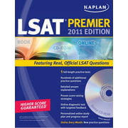Kaplan LSAT 2011 Premier with CD-ROM (Kaplan Lsat Premier Live) [Paperback - Used]