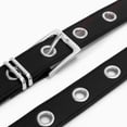 thumbnail image 4 of Women Punk Rock Belt for Jeans Dresses Grommet Waist Belt with Chain Hip-hop Style, 4 of 6