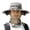 Beige, variant on Mens Sun Hat Wind Outdoor Sun Hat with Solar Powered On Fan Hat
