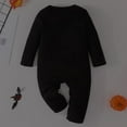 thumbnail image 6 of Ruyang New Born Baby Boys Girls Halloween Skeleton Clothes Glow In The Dark Jumpsuit Long Sleeve Bodysuit Cute Outfit, 6 of 8
