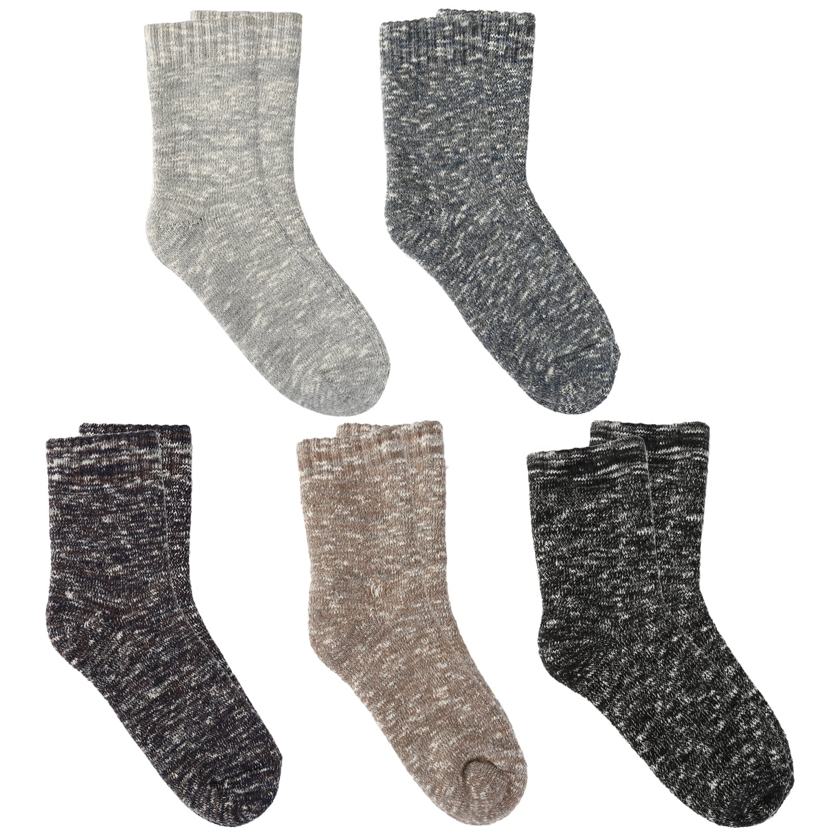 Grils Kids Childrens Thick Soft Terry Cotton Winter Warm Socks 2 Pairs