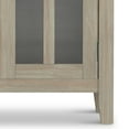 thumbnail image 5 of Simpli Home Artisan SOLID WOOD 30" Wd. Contemporary Low Storage Cabinet in Distressed Grey, 5 of 12